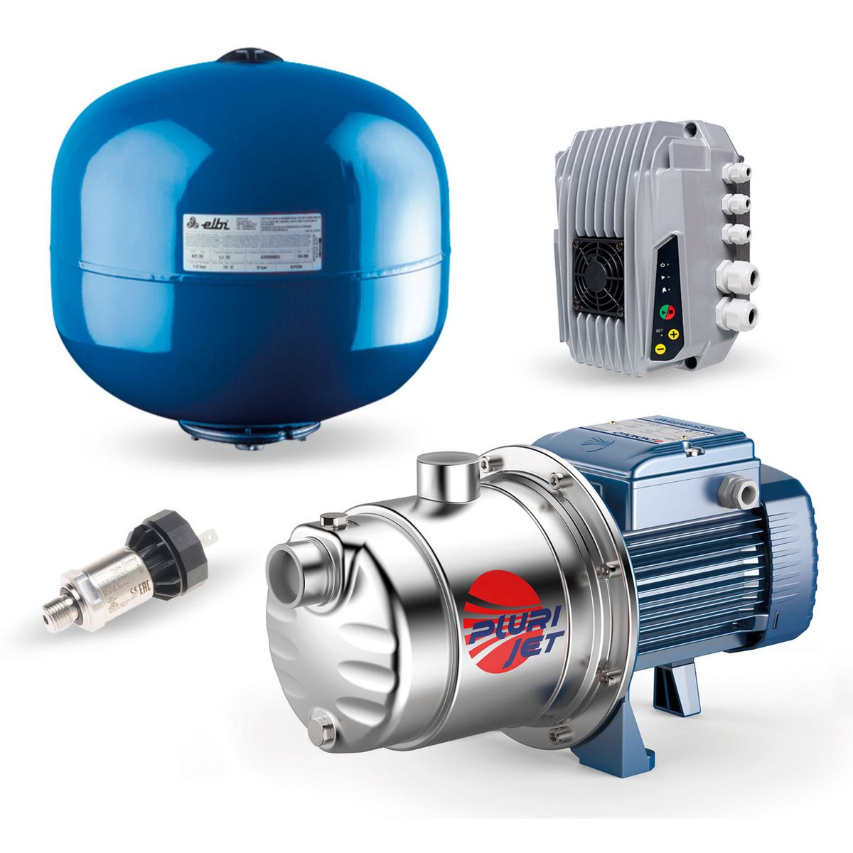 PEDROLLO - Equipo de Presion Constante Plurijet 1HP