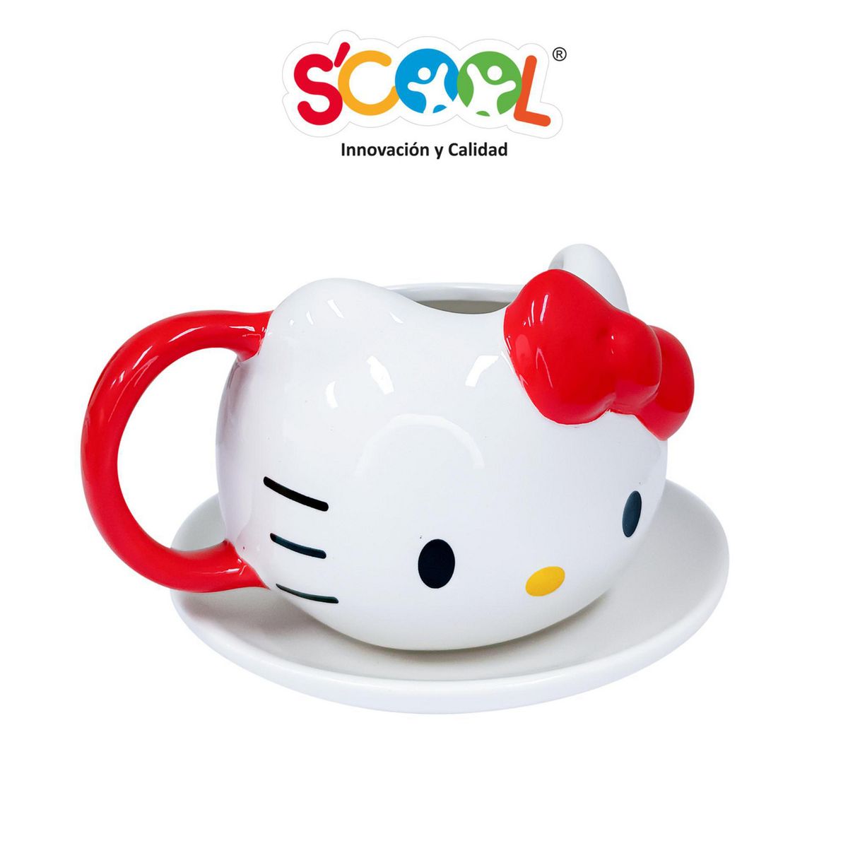 SCOOL - Set de Cerámica 2 Piezas Hello Kitty