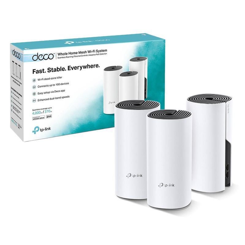 TP LINK - Sistema Wi-Fi Mesh TP Link Deco M4 (3-Pack)