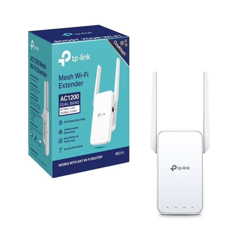 TP LINK - RE315 Extensor de Rango Wi-Fi en Malla AC1200