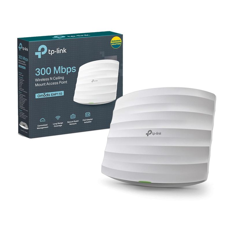 TP LINK - Punto de Acceso Inalámbrico para Exterior EAP110 300Mbps