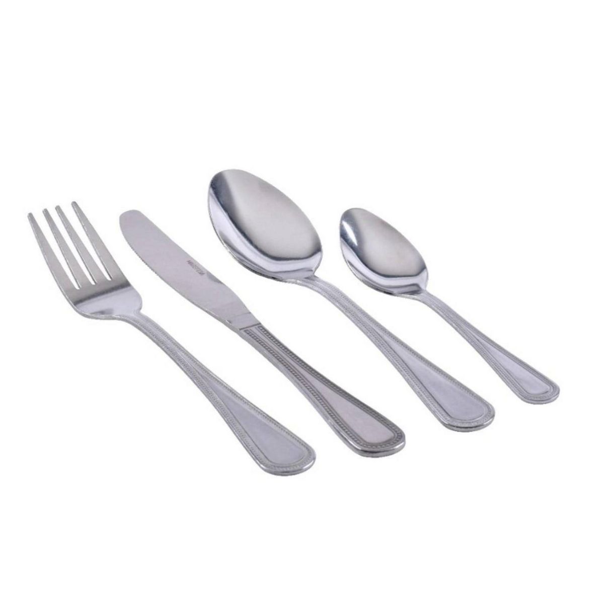 MAGEFESA - Set Cubiertos de Acero Inoxidable 24 Piezas Bari