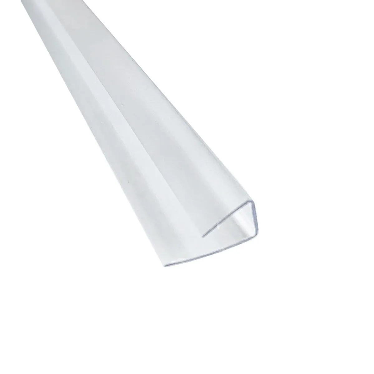 POLYARQ - Canal De Policarbonato Para Bordes De Plancha De Policarbonato Up 6 Clear 2.10