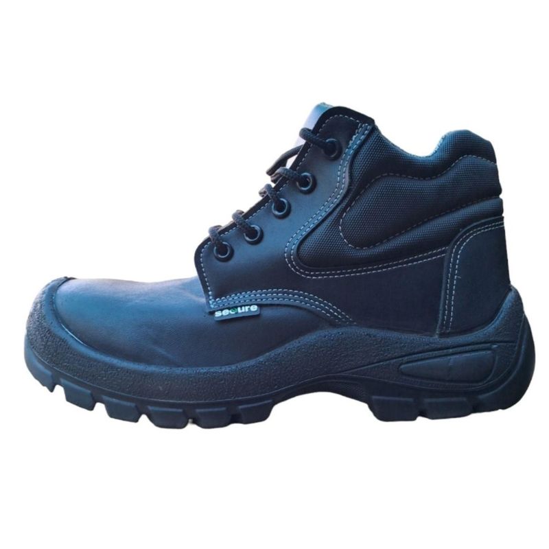  - Zapatos de Seguridad Punta de Acero Unisex Sequre NegroT40