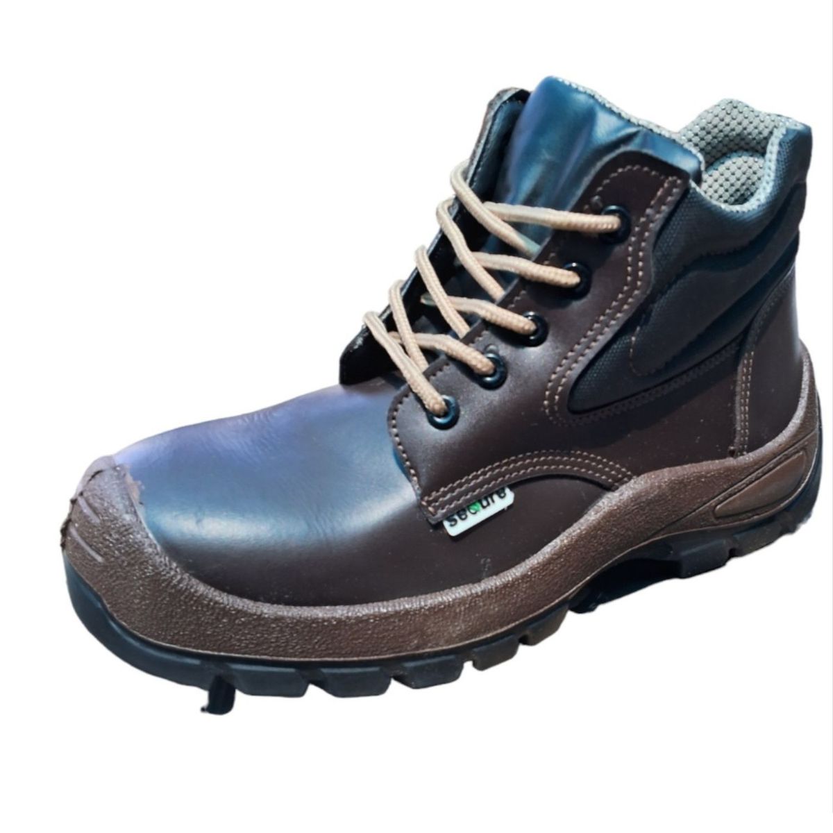  - Zapatos de Seguridad Punta de Acero Unisex Sequre Negro