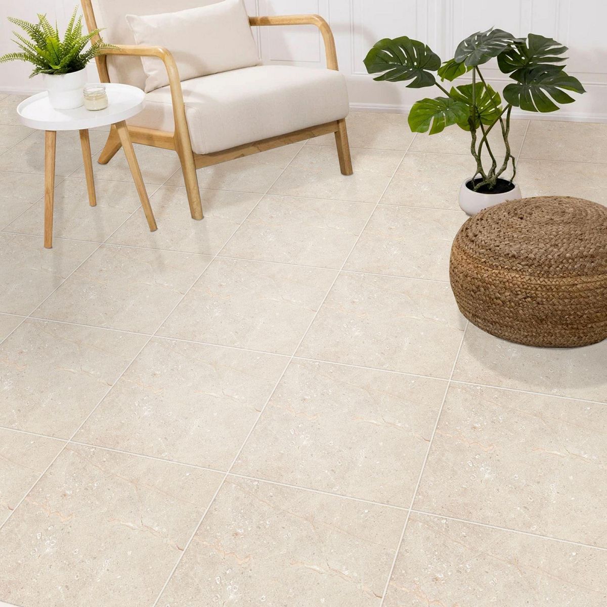 SCOP - Cerámica Beige 45x45 Marmoladas Brillante 2.08 m2