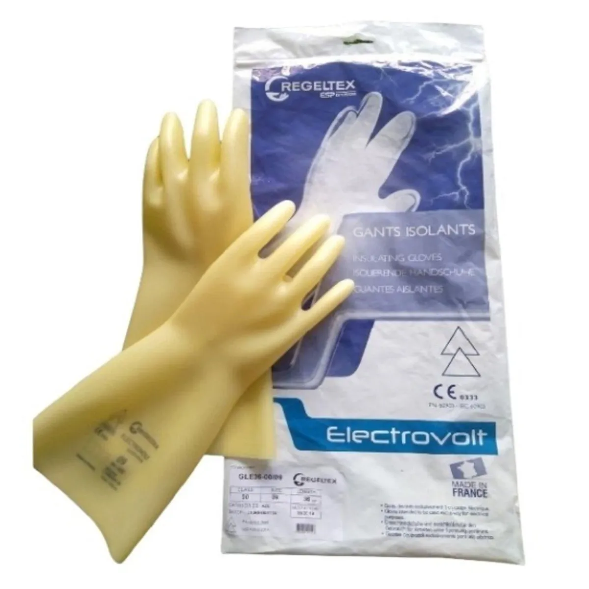 WALL SAFETY - Sobre Guantes Dieléctrico Clase 0-00 Talla 10