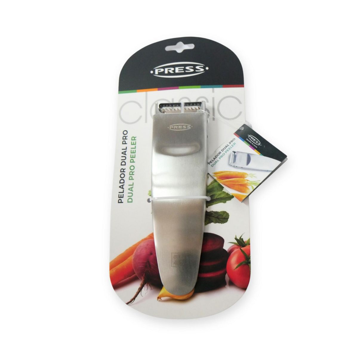  - Pelador Dual Acero Inoxidable