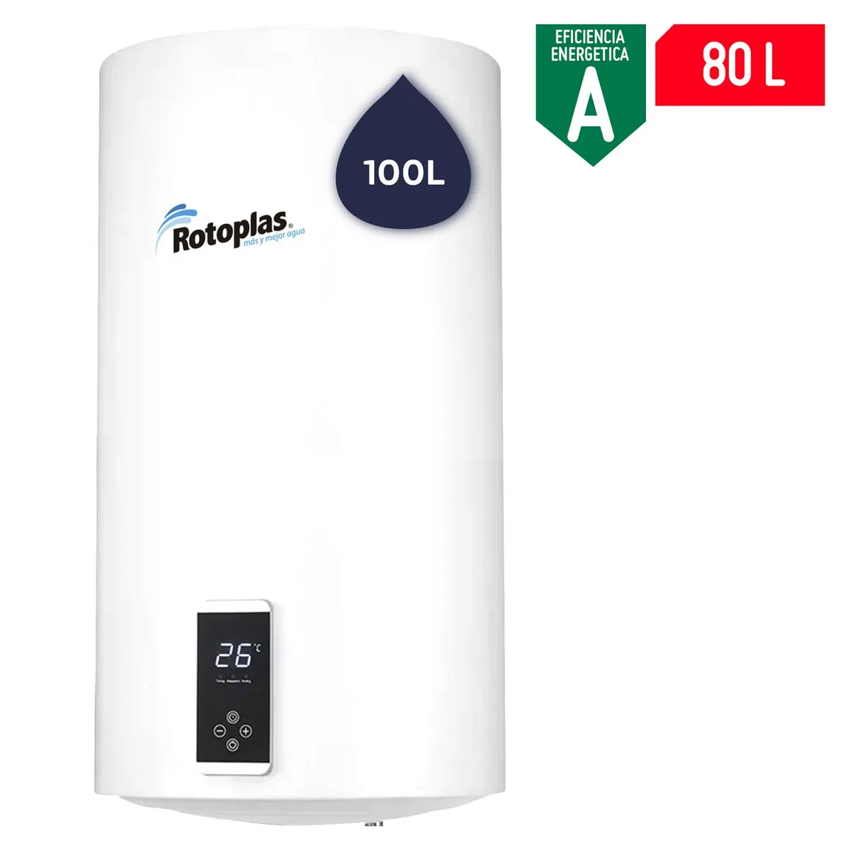 ROTOPLAS - Terma de Acumulación Eléctrica Digiterma 100l