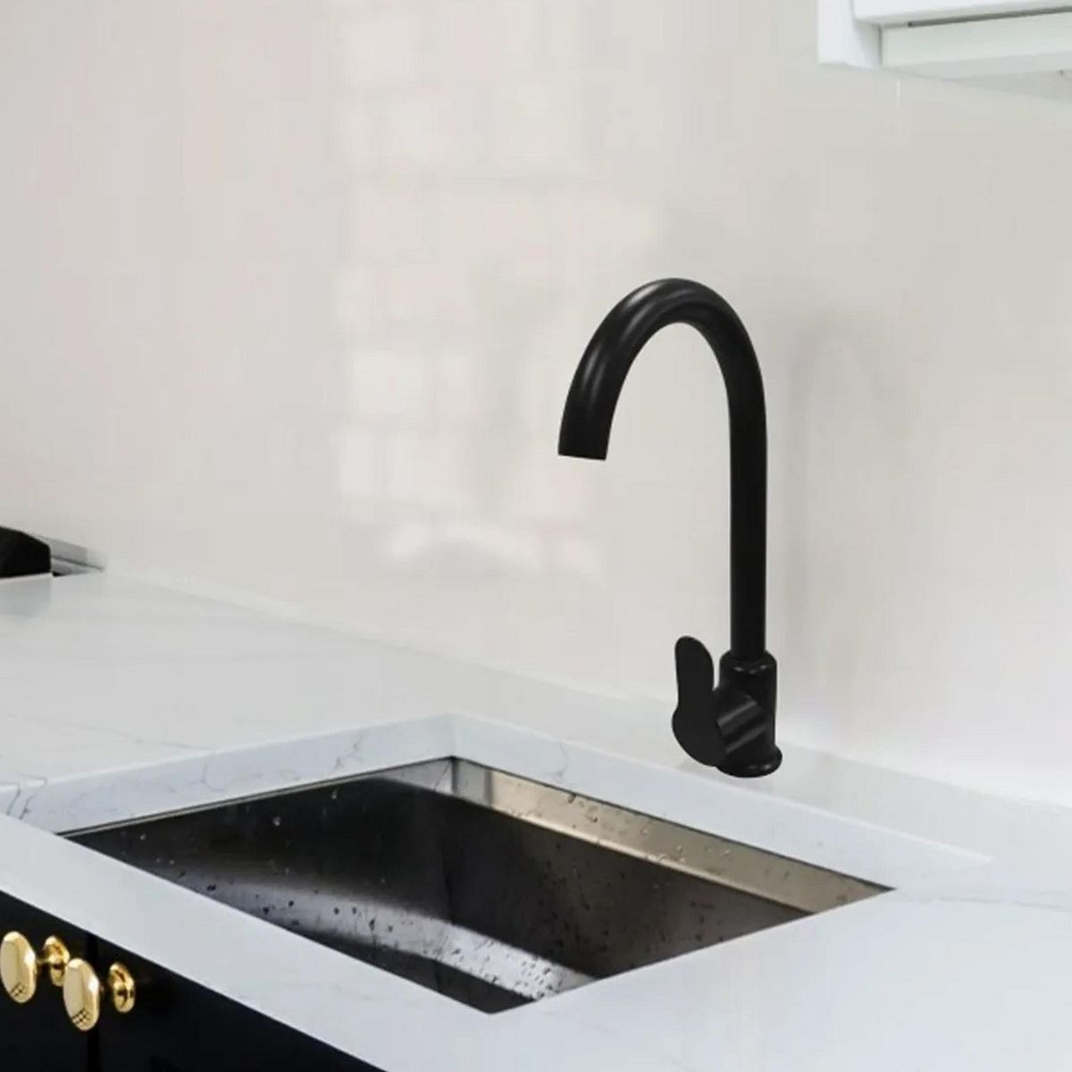 ITALGRIF - Monomando de Cocina Pico Black