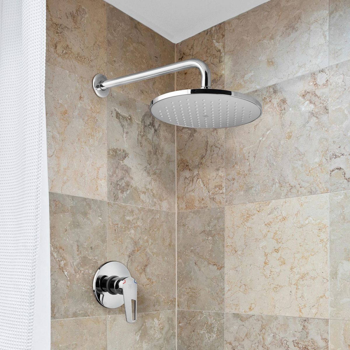 VAINSA - Monomando para Ducha Aqua Silver