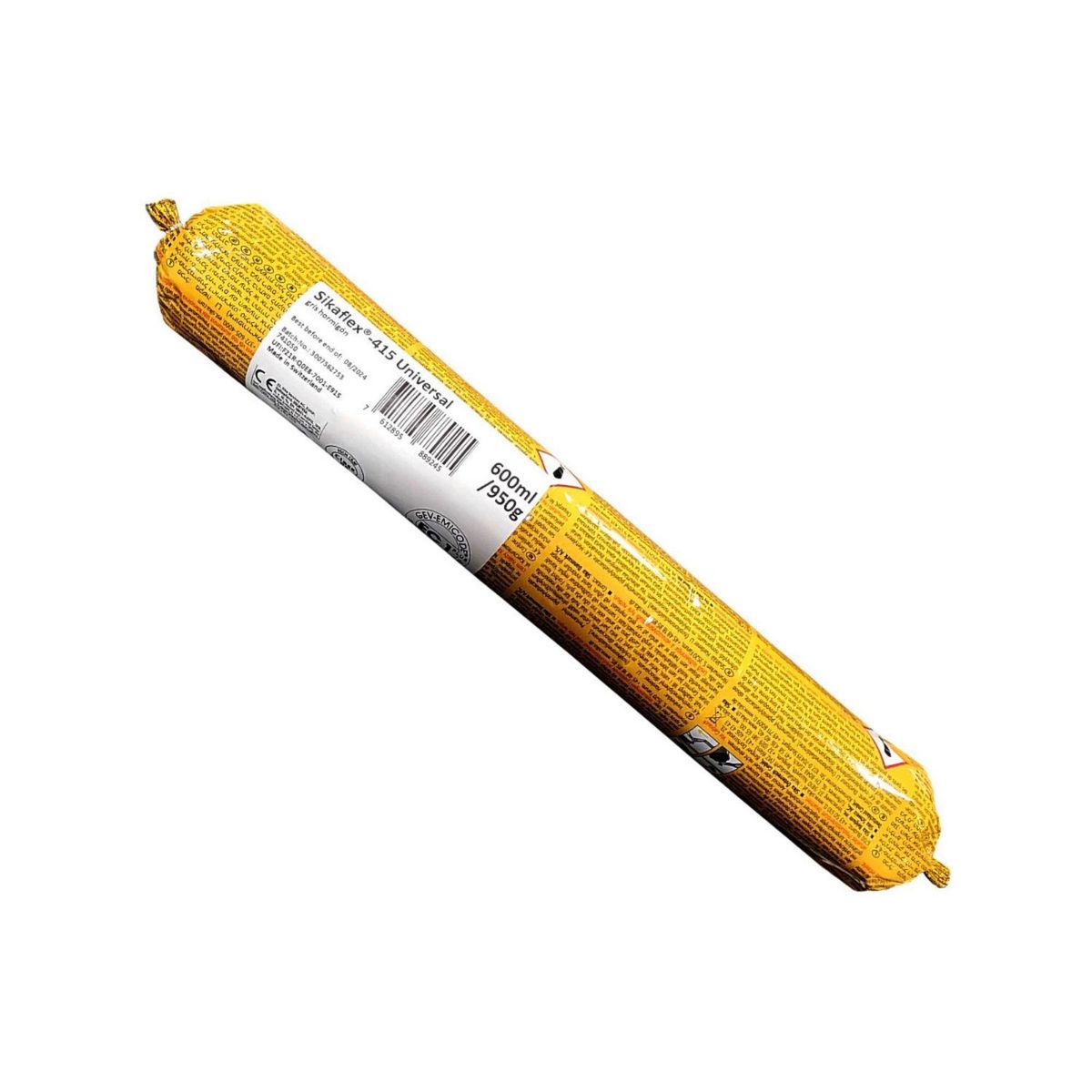 SIKA - Sika Sikaflex-415 Universal Gris | Sellador elástico de poliuretano para juntas 600 ml