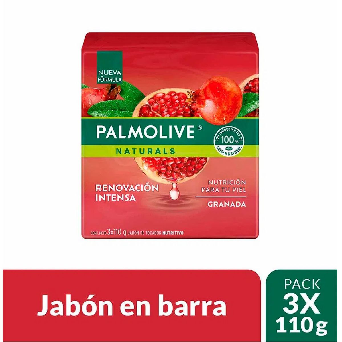 PALMOLIVE - Jabon Granada Pack X3 Palmolive 110G