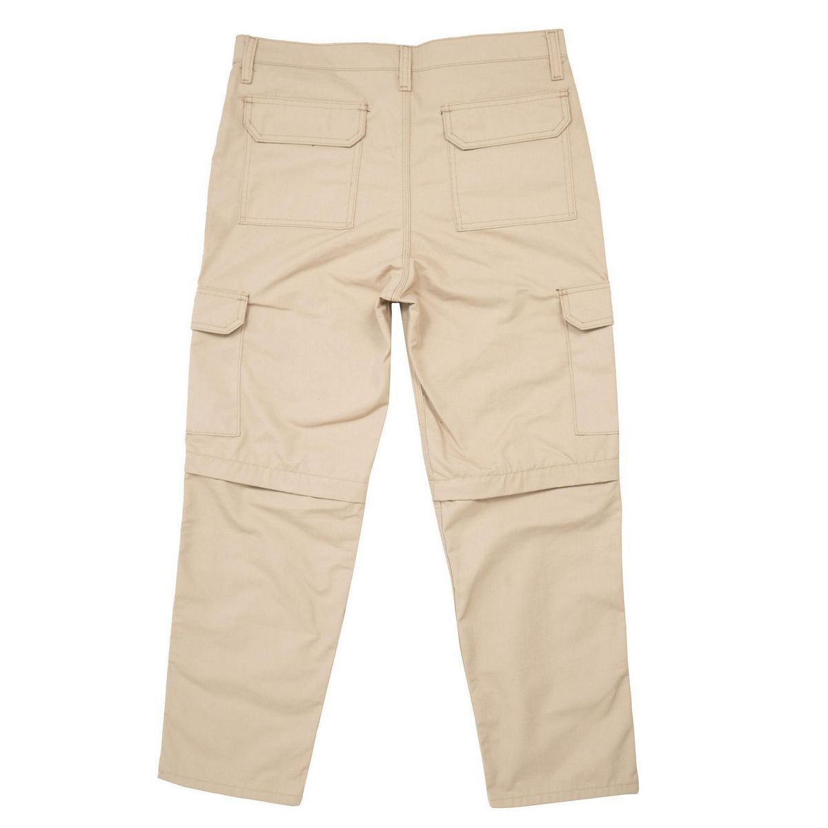  - Pantalón Cargo Ripstop Desmontable Beige