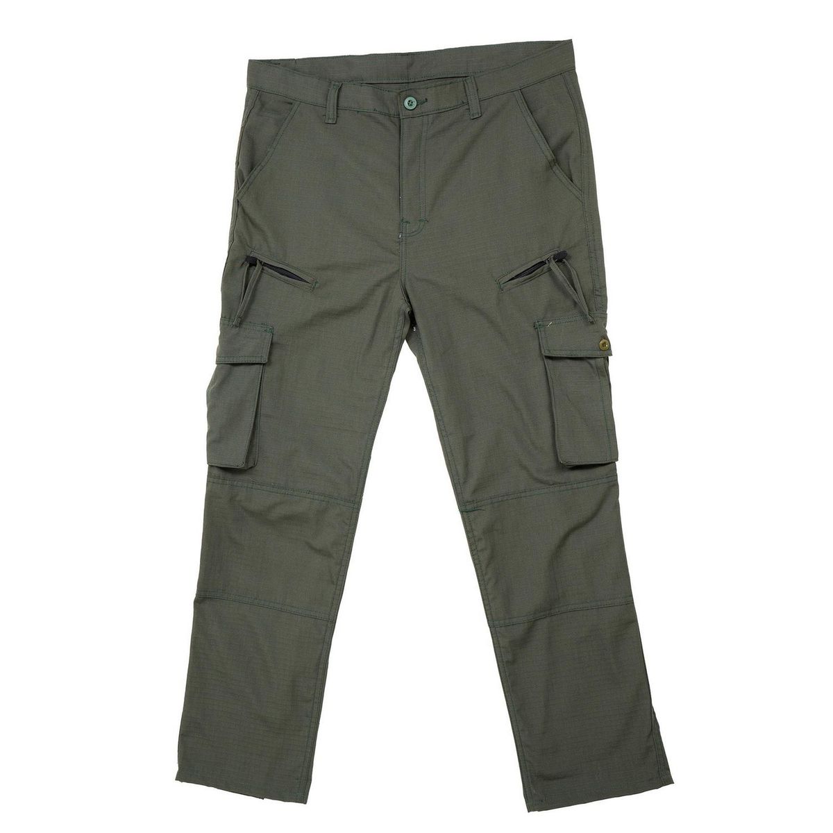  - Pantalón Cargo Ripstop Táctico Antidesgarro Verde