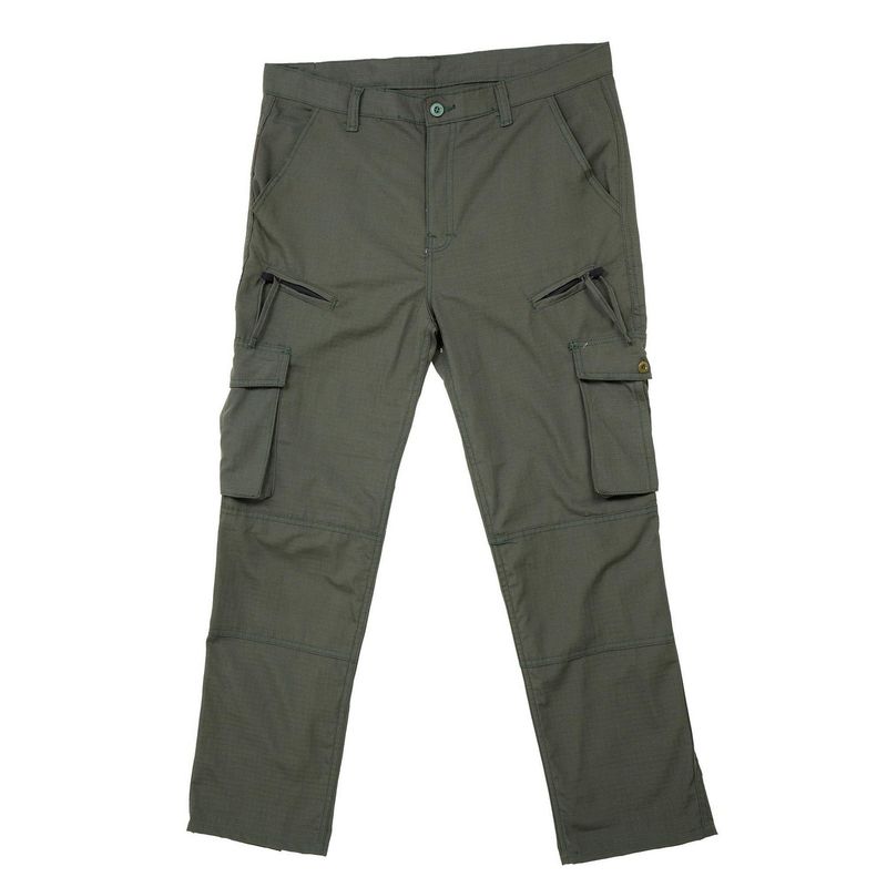 S/M - Pantalón Cargo Ripstop Táctico Antidesgarro Verde