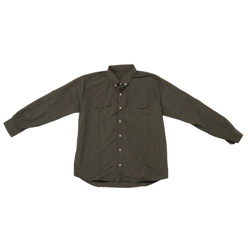 S/M - Camisa Hombre Manga Larga Taslam Verde XL