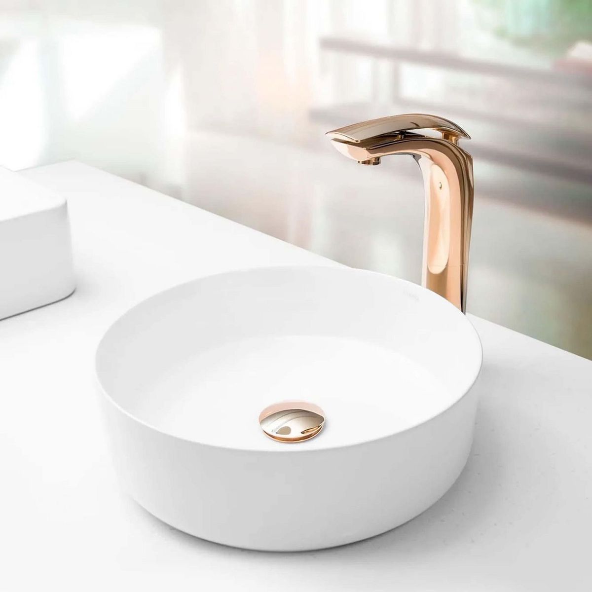 VAINSA - Bowl Redondo Manhattan Blanco Mate