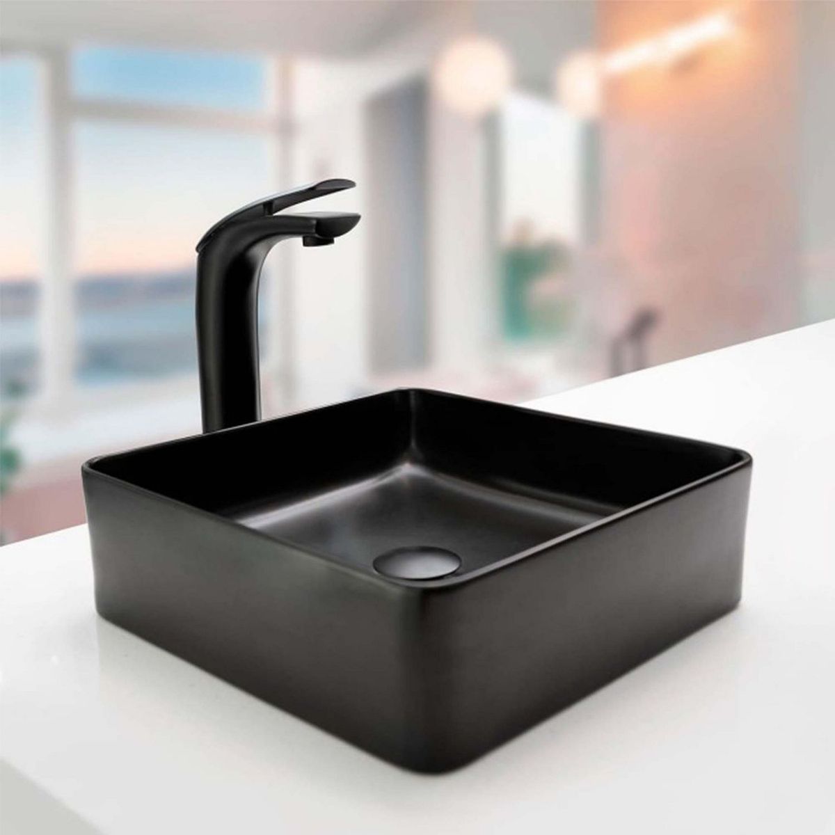 VAINSA - Bowl Cuadraro Martini Black