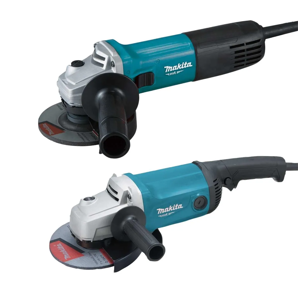 MAKITA - Amoladora Angular Makita 4 1/2" MT M9510B + Amoladora Angular Makita 7" MT M0920B