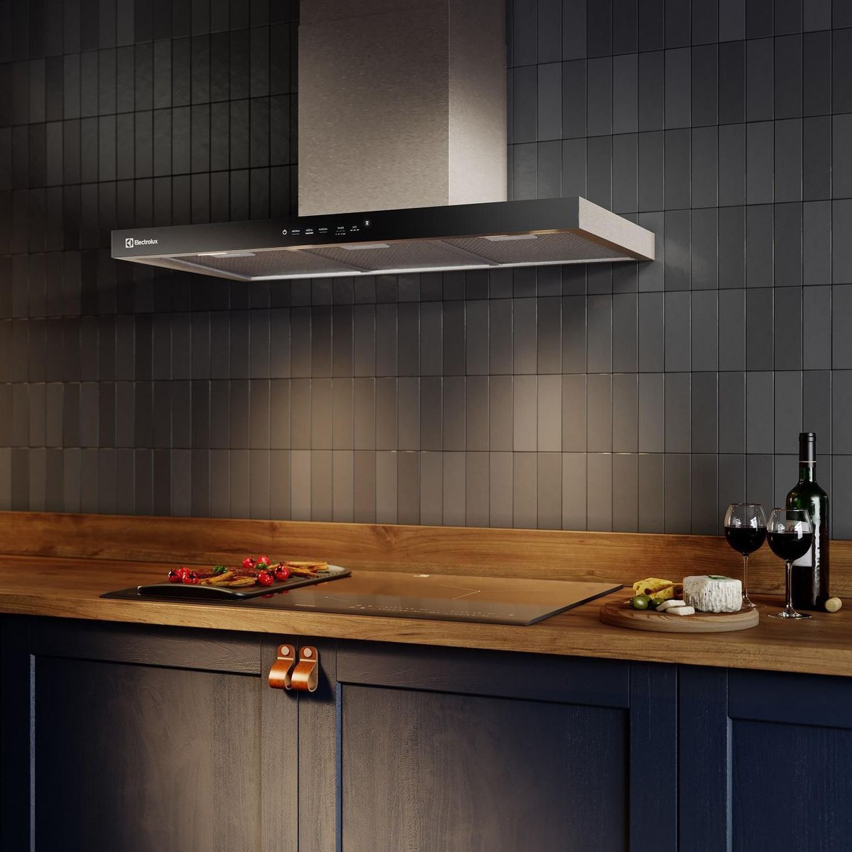 ELECTROLUX - Campana Decorativa 90cm Silver