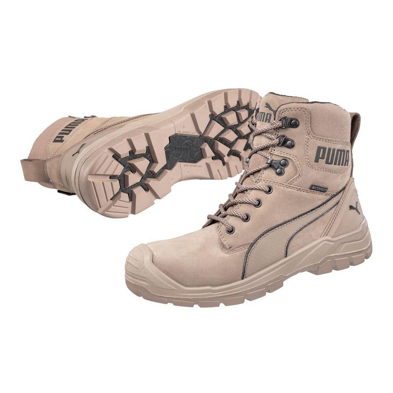PUMA - Zapatos de Seguridad Punta de Acero Hombre Conquest Stone T41