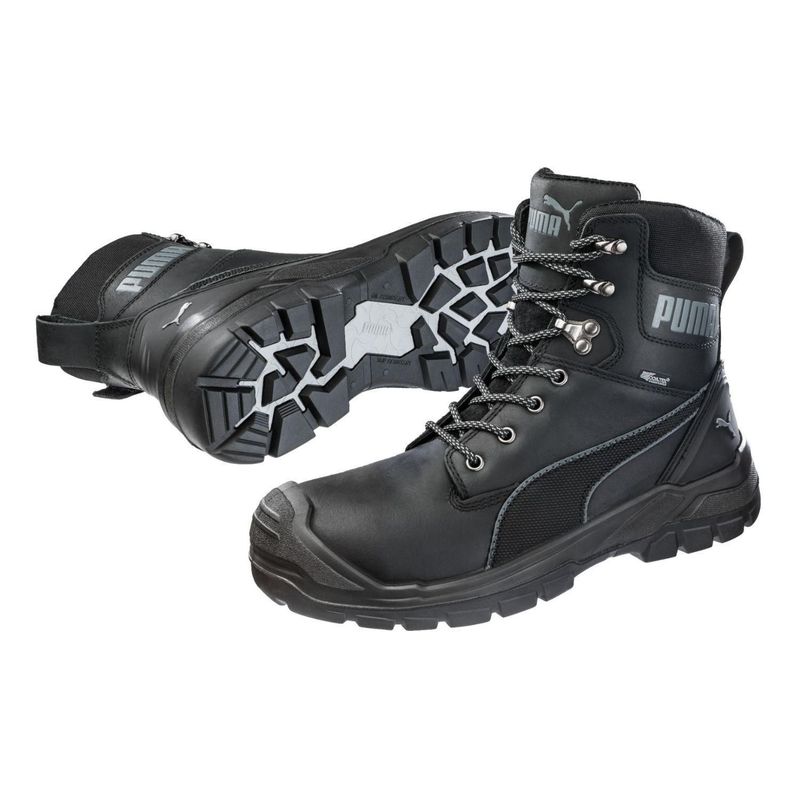 PUMA - Zapatos de Seguridad Punta de Acero Hombre Coquest Black