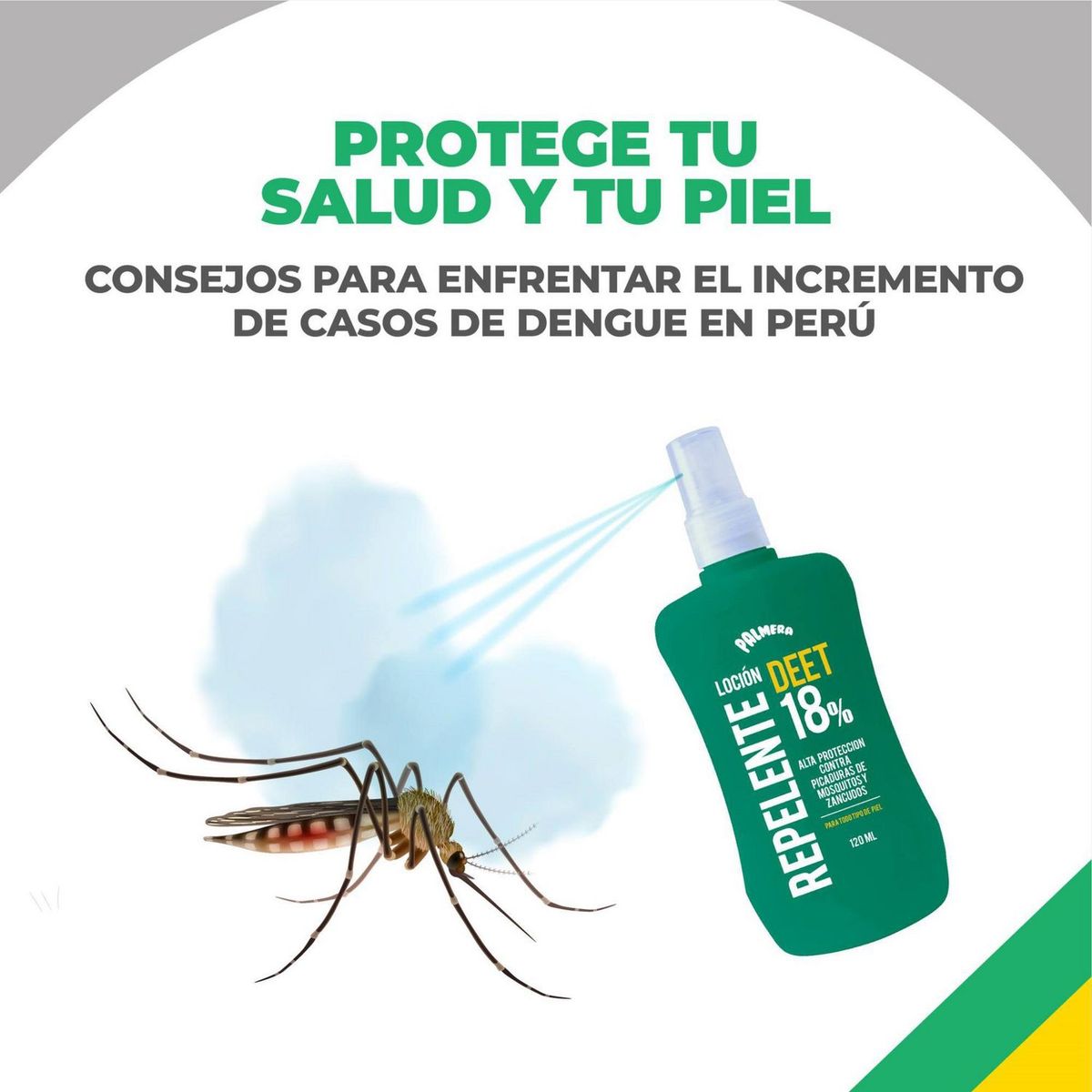 GENERICO - Loción Repelente en Spray PALMERA fr 120 gr