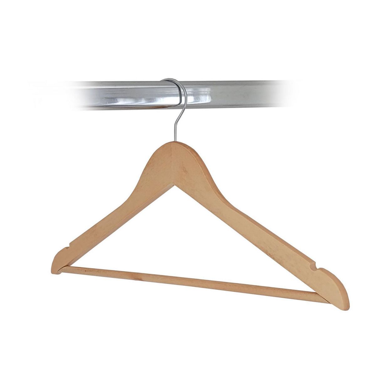 RAPALLO - Colgador de Ropa de Madera