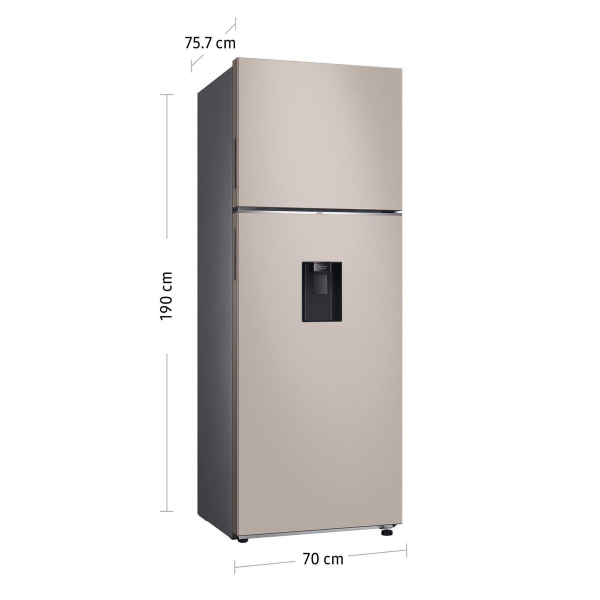 SAMSUNG - Refrigeradora Samsung Rt53Db6220Etpe 407 L