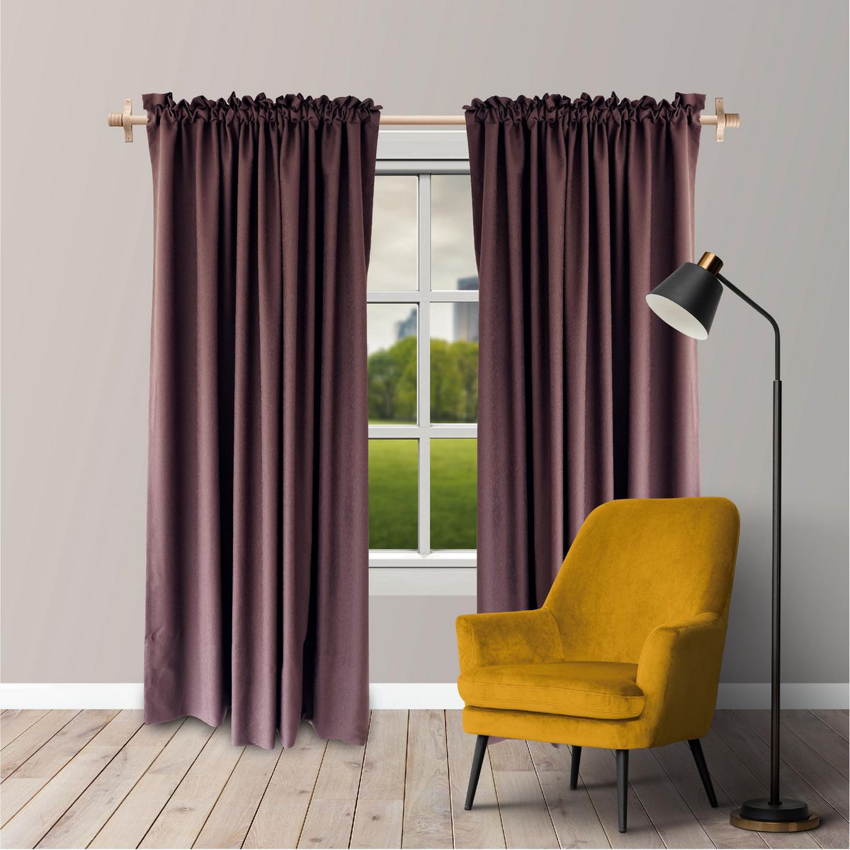  - Cortina Galica Paris Marrón