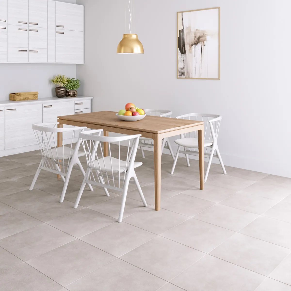  - Cerámica Gris 36x36 Rústicas Mate 1.81 m2