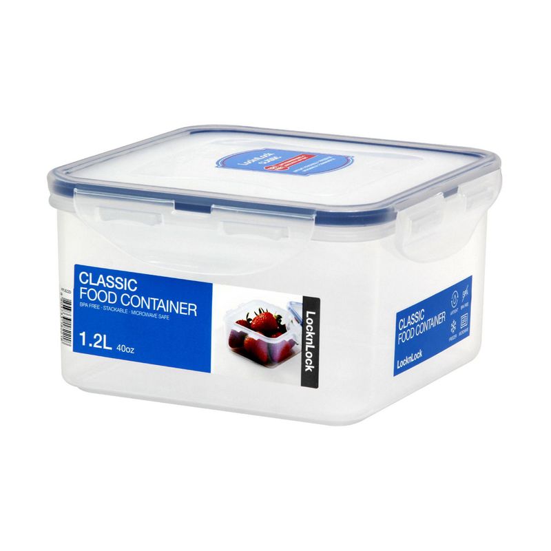 LOCK & LOCK - Taper Hermético Cuadrado 1.20lt