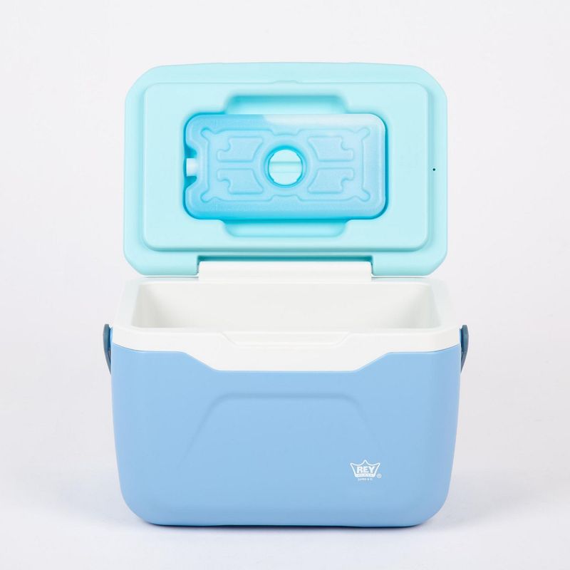 REYPLAST - Cooler Reyplast Azul - Celeste - Rosado 5.5 L