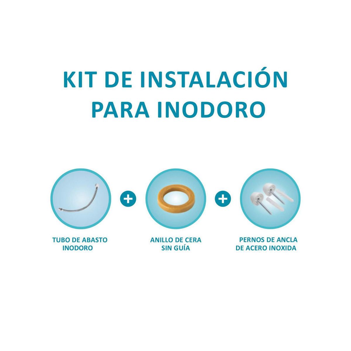 ITALGRIF - Kit de instalación de Inodoro Italgrif