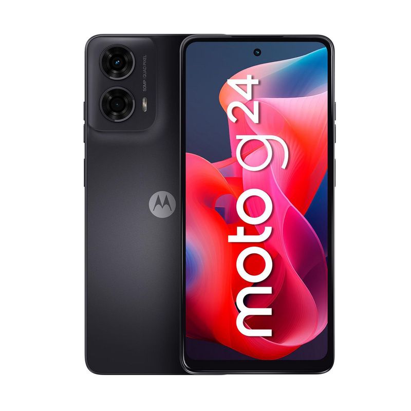 MOTOROLA - Celular Moto G24 4GB 256GB Gris Acero Liberado