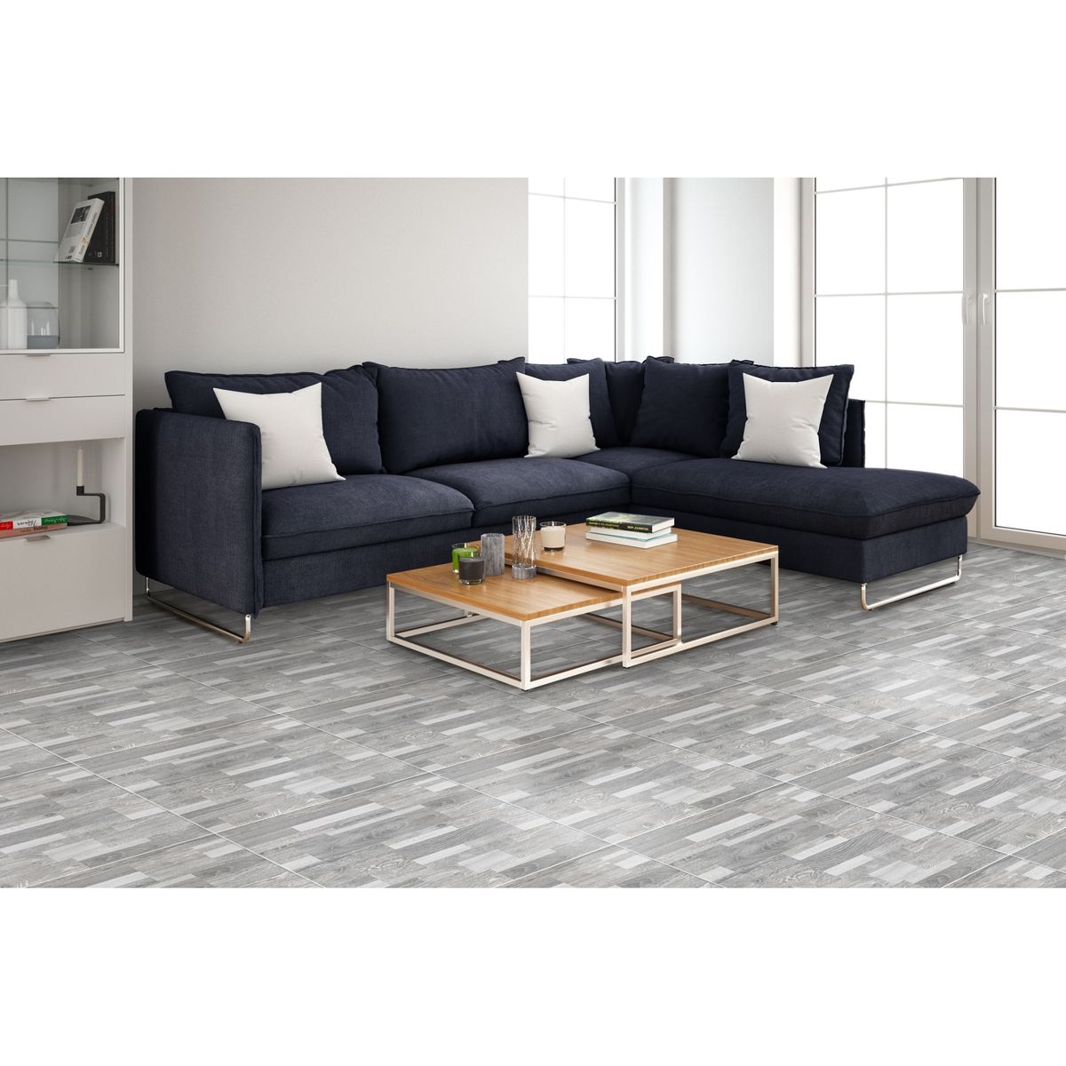 SCOP - SBL Cerámica Maderada Victoria Humo 45x45 2.08