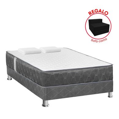 Cama Americana Acqua 2 Plazas + Sof� Cama