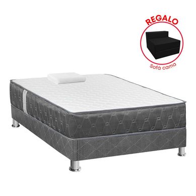 Cama Americana Acqua 1.5 Plazas + Sof� Cama