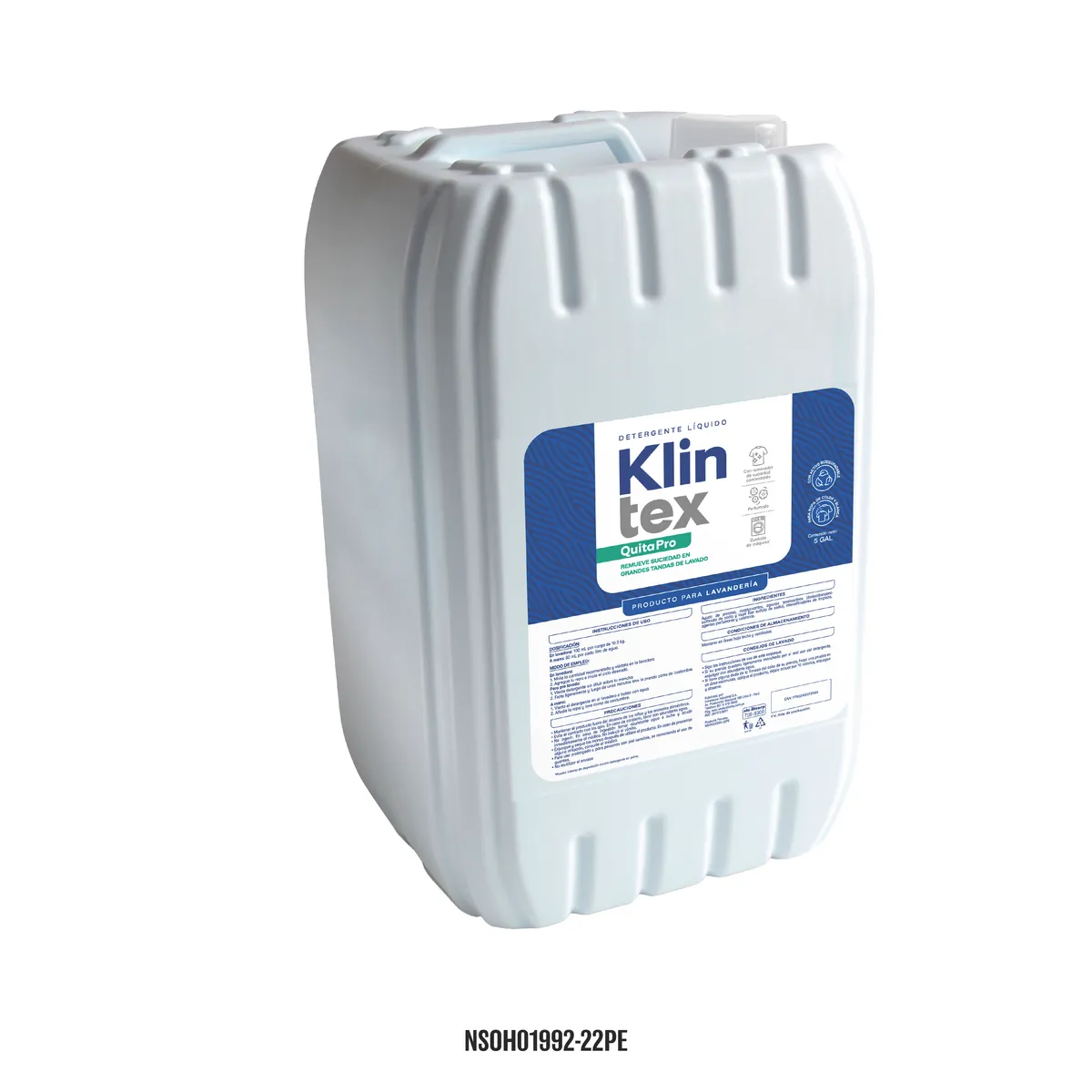KLINTEX - Detergente Líquido Klintex Quitapro 5GL