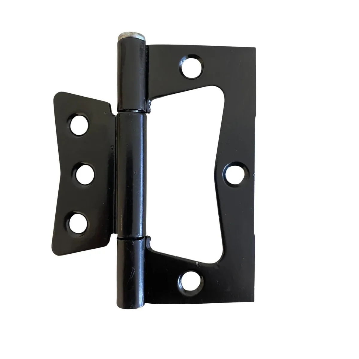  - Bisagra Omega 3" Negra C.14 con Tornillos