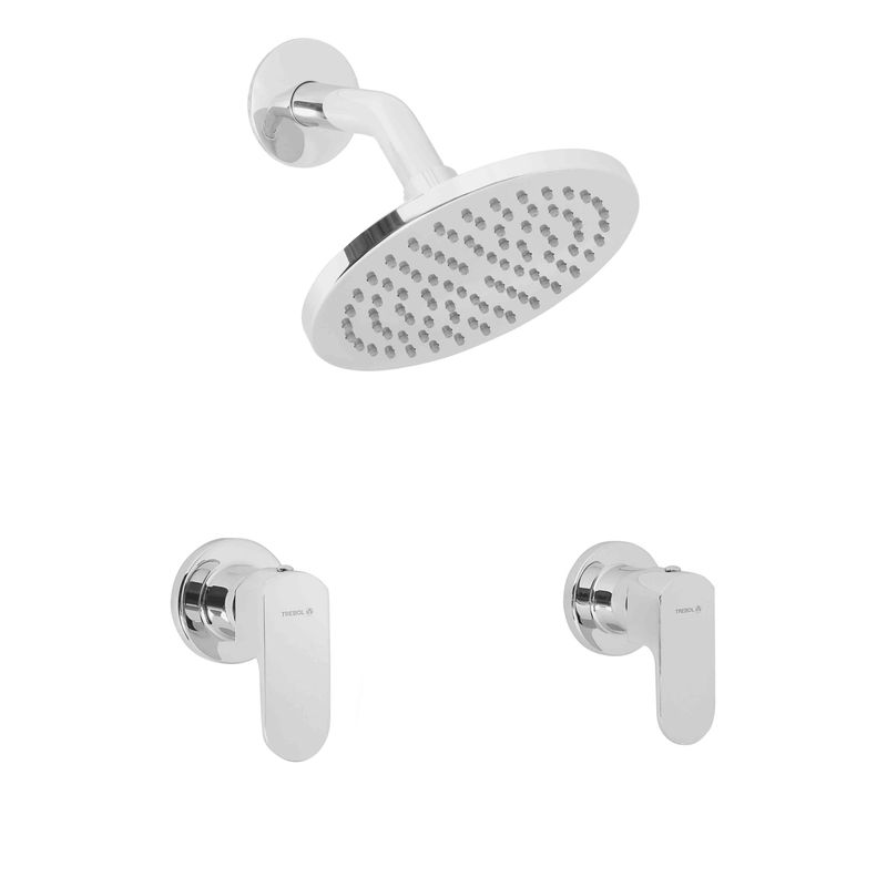 TREBOL - Ducha Mezcladora 8" Oxford
