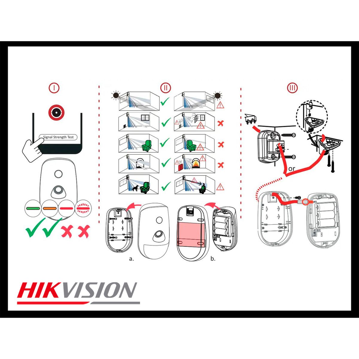 HIKVISION - Detector Con Cámara PIR Hikvision Inalámbrico DS-PDPC12P-EG2-WB