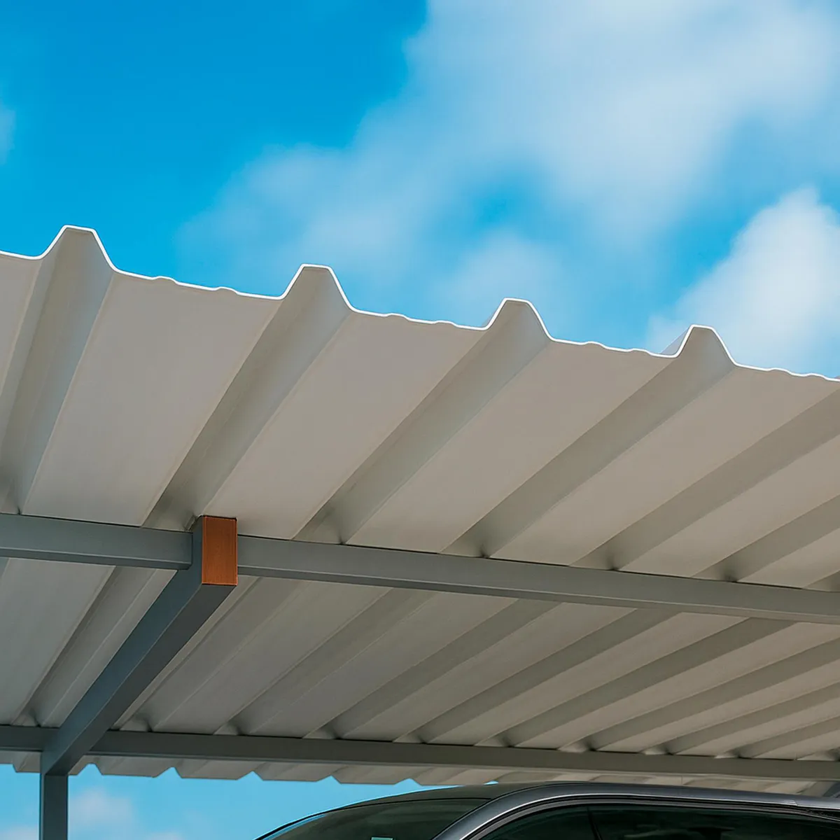 KLAR - Panel Termoacústico Klar TK5 Home 1.07 m x 3.6 m Blanco