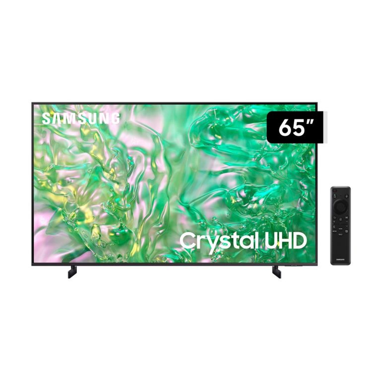 Televisor Smart TV Samsung 65" Crystal Ultra HD 4K Tizen OS DU8000