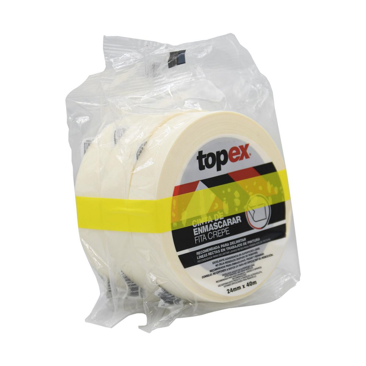 TOPEX - Masking Tape Topex 24mmx40m Pack x3