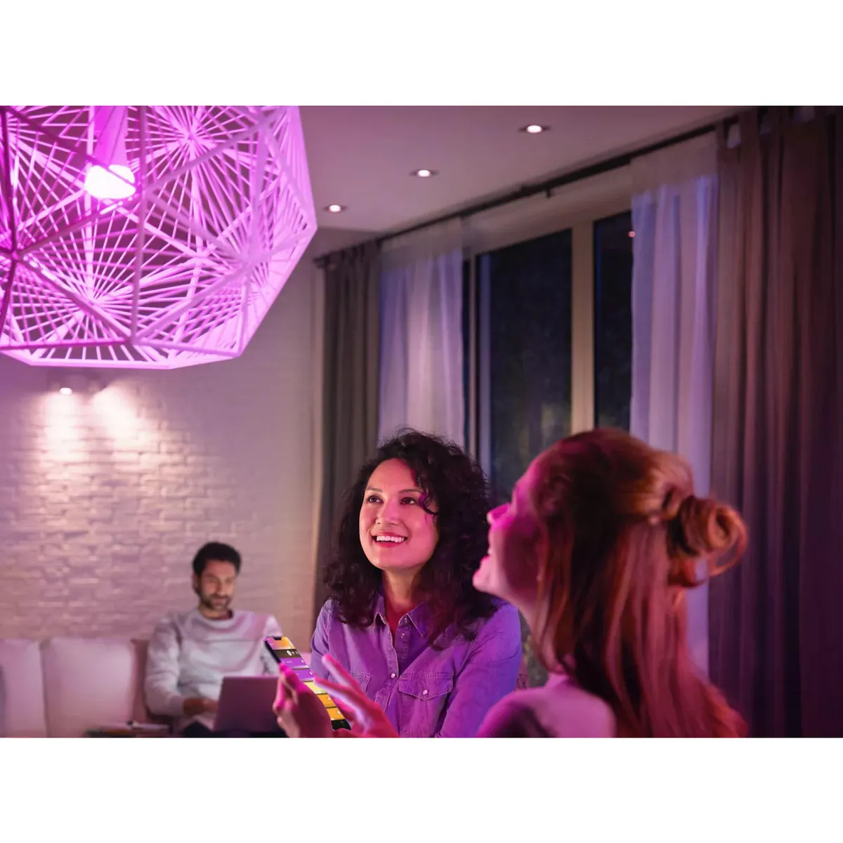 PHILIPS HUE - Kit de Inicio Pack x3 Focos E27 9.5W Hue