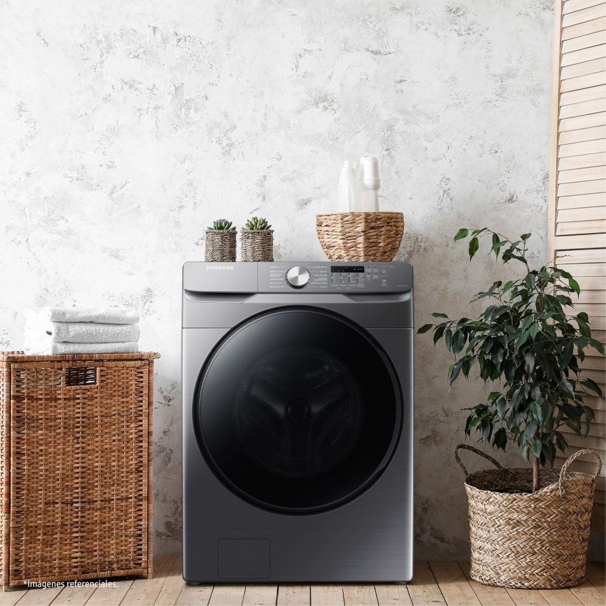 SAMSUNG - Lavaseca Samsung 20Kg/12Kg EcoBubble WD20T6000GP/PE