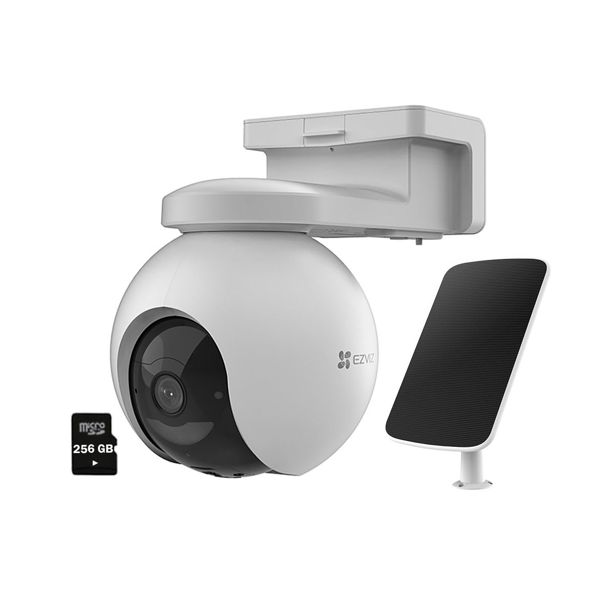 EZVIZ - Cámara Seguridad Ezviz EB8 4G 2K GPS Exterior + Panel Solar SD 256GB