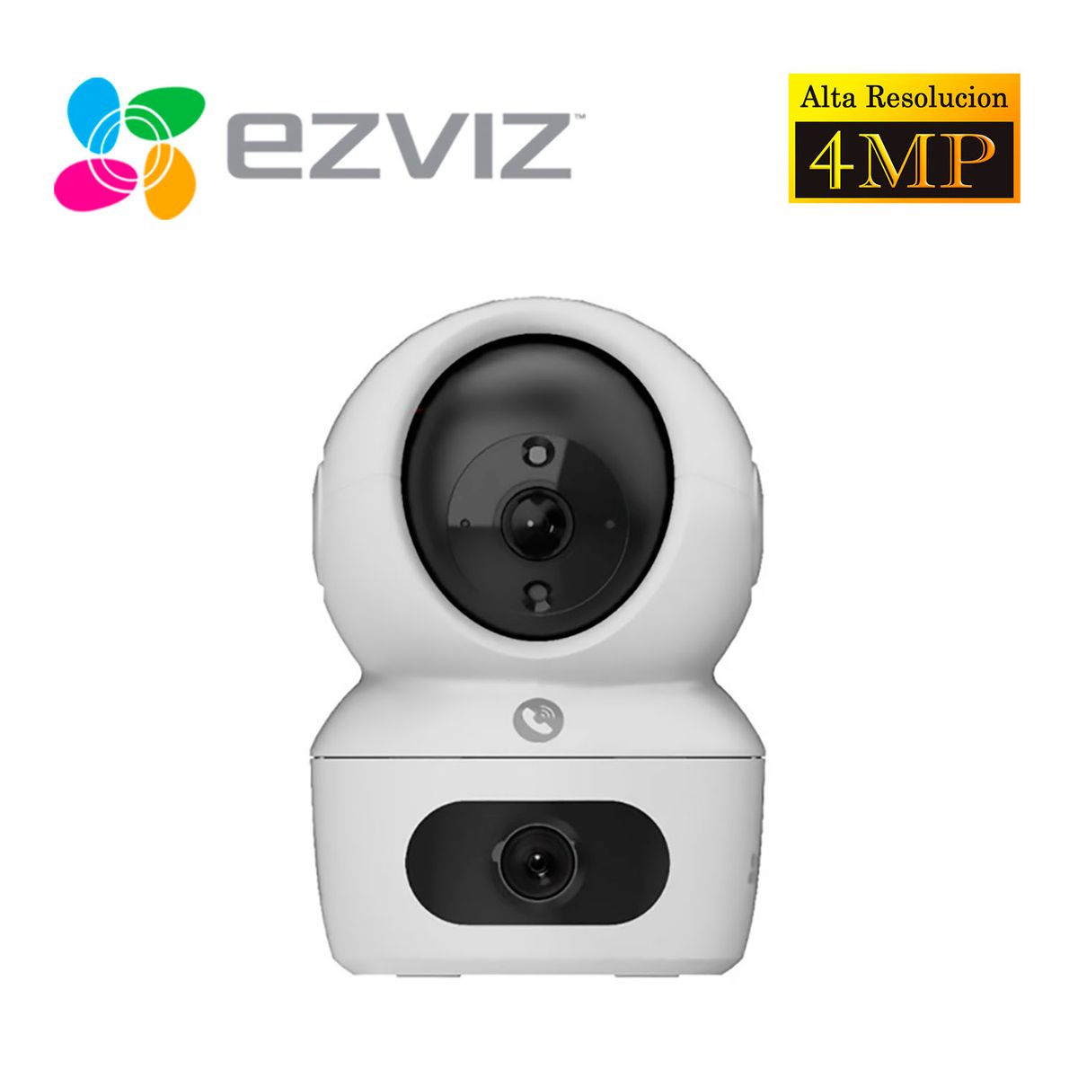 EZVIZ - Cámara de Seguridad Ezviz H7C 4Mp + 4Mp Binocular Wifi Interior Giratoria 360